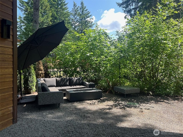 1546 Reservation Rd SE # 191, Olympia, WA 98513 - view of patio with an outdoor hangout area