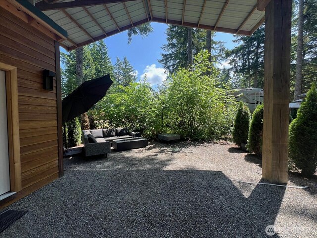 1546 Reservation Rd SE # 191, Olympia, WA 98513 - view of patio / terrace featuring an outdoor hangout area