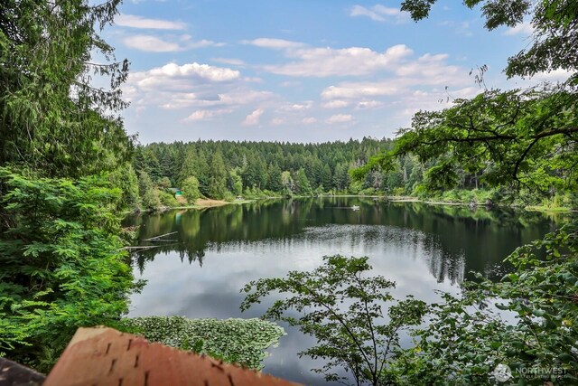 1546 Reservation Rd SE # 191, Olympia, WA 98513 - water view featuring a forest