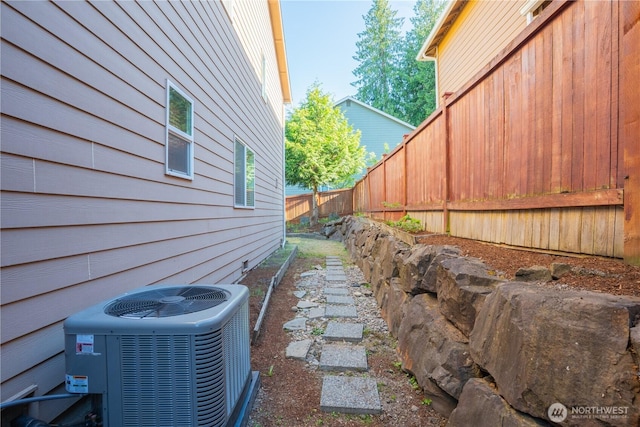 725 N 198th St, Shoreline, WA 98133 - view of yard featuring central air condition unit