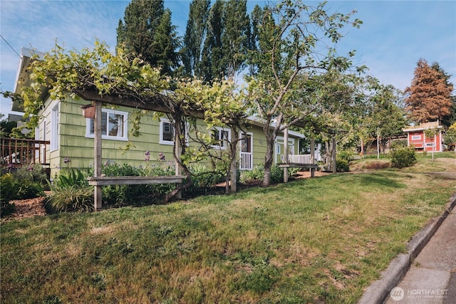 9202 3rd Ave NW, Seattle, WA 98117 - view of front of house with a front yard