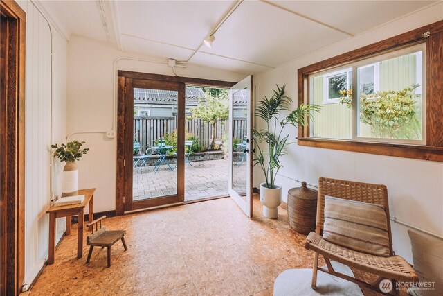 9202 3rd Ave NW, Seattle, WA 98117 - living area with baseboards and light flooring