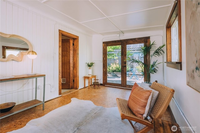 9202 3rd Ave NW, Seattle, WA 98117 - living area featuring french doors