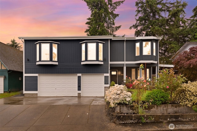 22718 1st Pl W, Bothell, WA 98021 - contemporary house with driveway and a garage