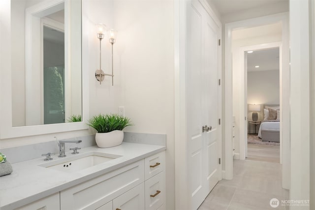 8620 N Mercer Way, Mercer Island, WA 98040 - ensuite bathroom with vanity
