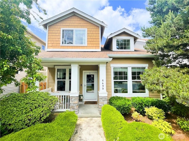 6499 Francis Loop SE, Auburn, WA 98092 - craftsman inspired home featuring a porch and stone siding