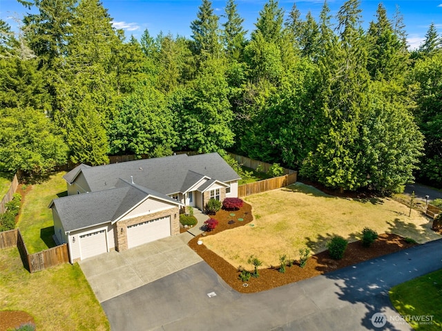4046 Rainwood Ct NW, Olympia, WA 98502 - aerial view of property and surrounding area