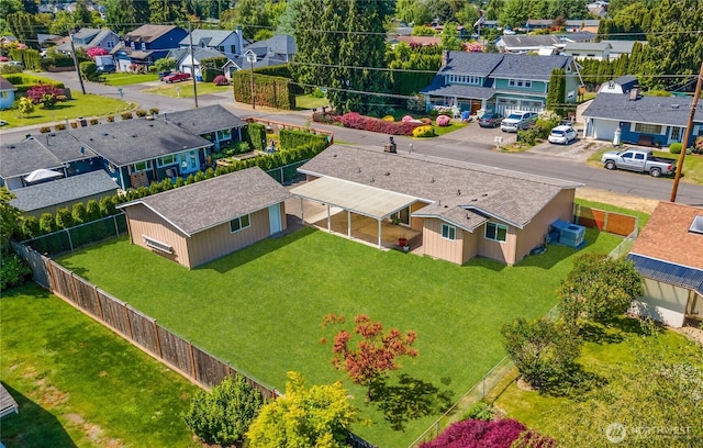 1013 21st St NW, Puyallup, WA 98371 - aerial view of residential area