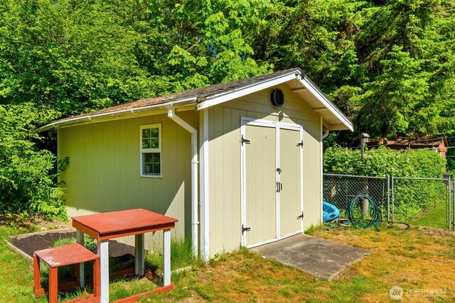 8827 Marlene Ct SW, Olympia, WA 98512 - view of shed