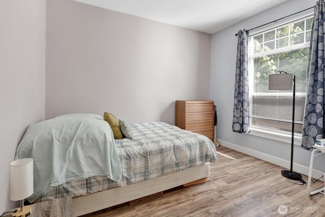 1055 Falls Dr, Bellingham, WA 98229 - bedroom featuring baseboards and wood finished floors