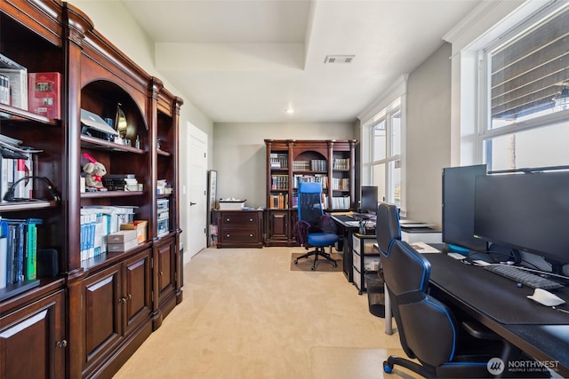 699 Lehman Dr, Camano Island, WA 98282 - office featuring light carpet