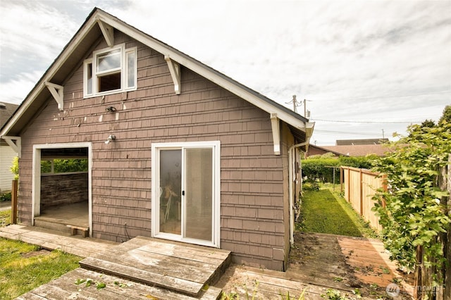 212 Hayes St, Hoquiam, WA 98550 - view of rear view of property