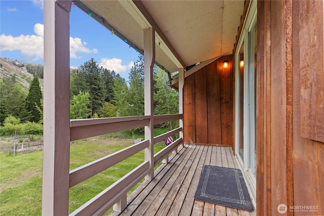 51 Deer Meadow Ln, Naches, WA 98937 - wooden deck with a yard