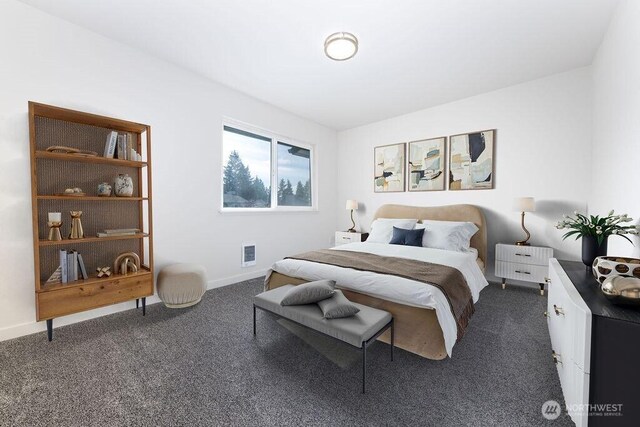 8823 Holly Dr Unit G205, Everett, WA 98208 - carpeted bedroom featuring baseboards