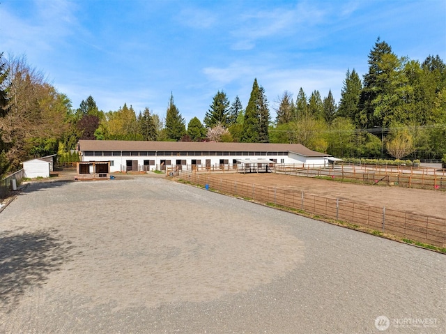 12653 Avondale Rd NE, Redmond, WA 98052 - view of front facade featuring an exterior structure and an outbuilding