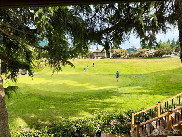 3726 SW 313th St, Federal Way, WA 98023 - view of community with a yard and golf course view