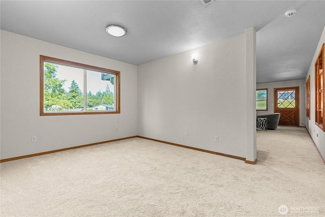 3726 SW 313th St, Federal Way, WA 98023 - empty room featuring light carpet, baseboards, and a smoke detector