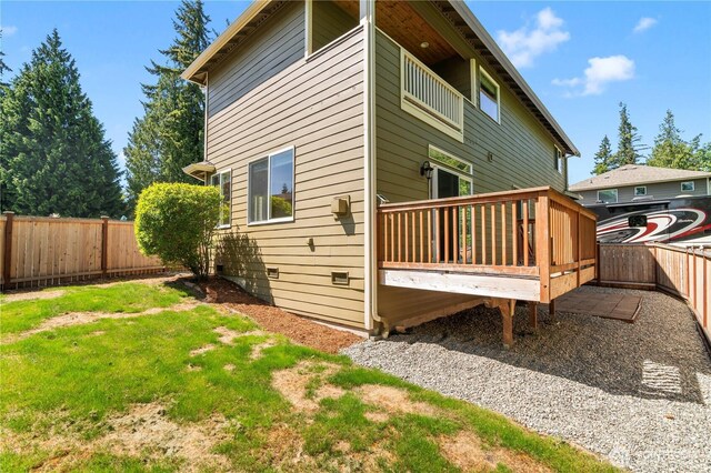 2903 96th St SE, Everett, WA 98208 - back of house featuring a deck