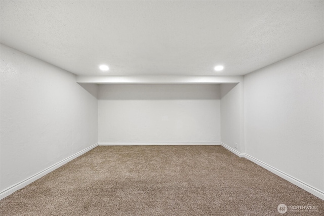 1221 Tillamook St, Walla Walla, WA 99362 - finished basement with carpet, recessed lighting, and baseboards