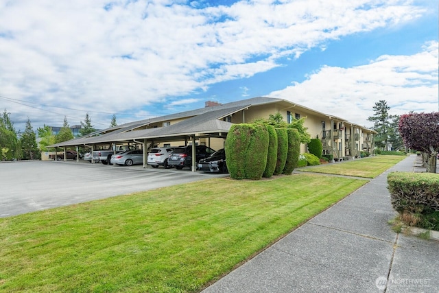 310 S 11th St Unit 106, Mount Vernon, WA 98274 - view of covered parking lot
