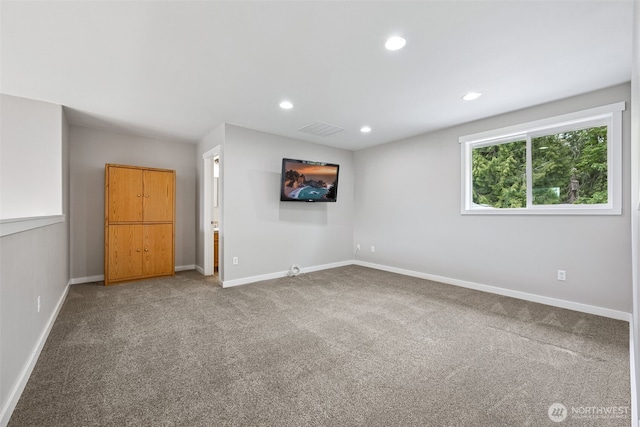 13123 320th Street Ct E, Graham, WA 98338 - carpeted empty room featuring baseboards and recessed lighting