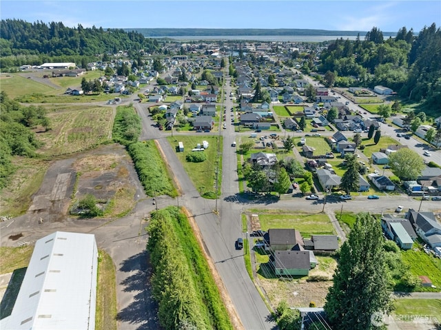 1109 River St, Hoquiam, WA 98550 - aerial view of property's location with nearby suburban area