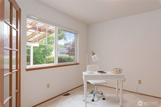 2433 18th St SE, Puyallup, WA 98374 - carpeted office featuring baseboards