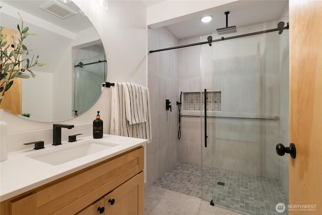 2433 18th St SE, Puyallup, WA 98374 - full bath with vanity and a shower stall