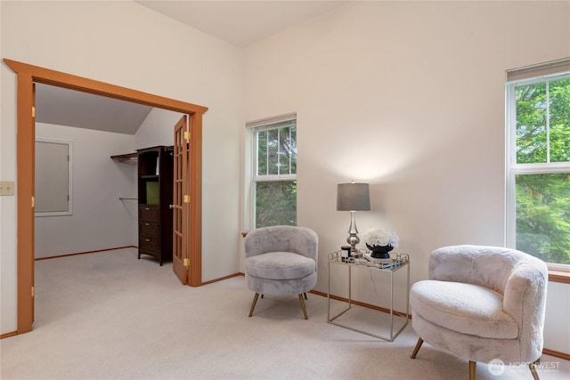 2433 18th St SE, Puyallup, WA 98374 - living area with carpet floors and baseboards