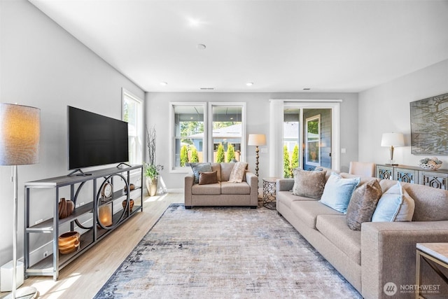 29215 217th Ct SE, Black Diamond, WA 98010 - living room with light wood-style floors and baseboards