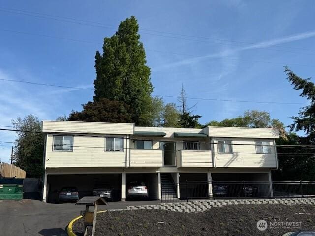 10725 Myers Way S, Seattle, WA 98168 - view of front of home featuring a balcony