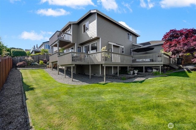 1875 Parkview Dr NE, Tacoma, WA 98422 - rear view of house featuring a deck and stairs