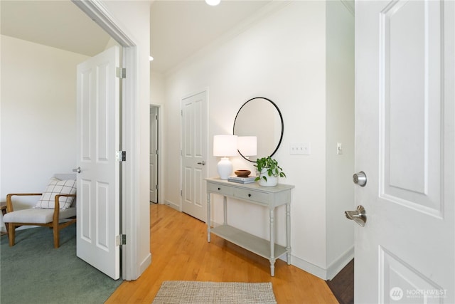 7417 53rd Street Ct W, University Place, WA 98467 - corridor featuring light wood finished floors and baseboards