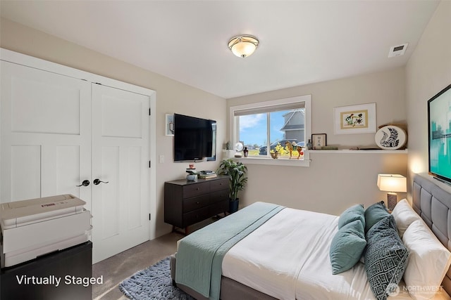 656 Daley St Unit 102, Edmonds, WA 98020 - carpeted bedroom featuring a closet