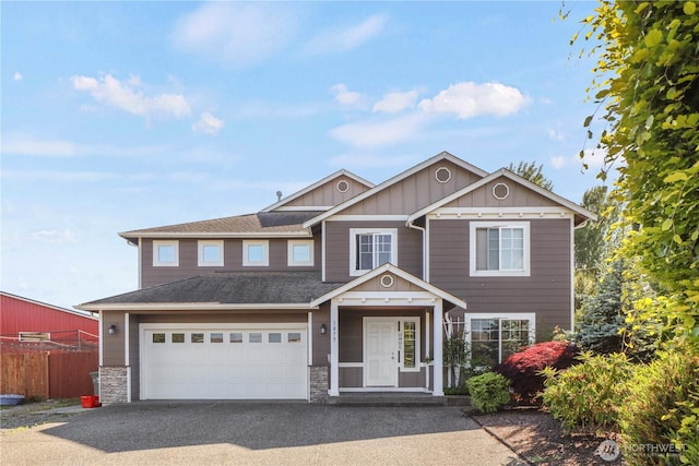 1875 Mckinley St, Ferndale, WA 98248 - view of front of home featuring driveway and board and batten siding