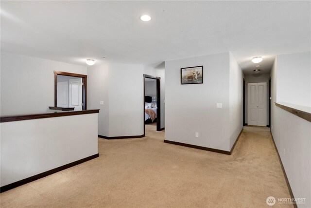 1875 Mckinley St, Ferndale, WA 98248 - spare room featuring light colored carpet, baseboards, and recessed lighting