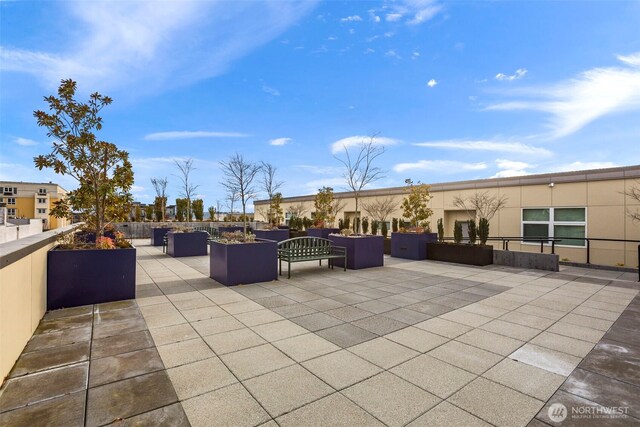 17 W Mercer St Unit 218, Seattle, WA 98119 - view of patio / terrace featuring outdoor lounge area