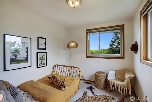 2433 E Valley St, Seattle, WA 98112 - bedroom featuring carpet flooring and baseboards