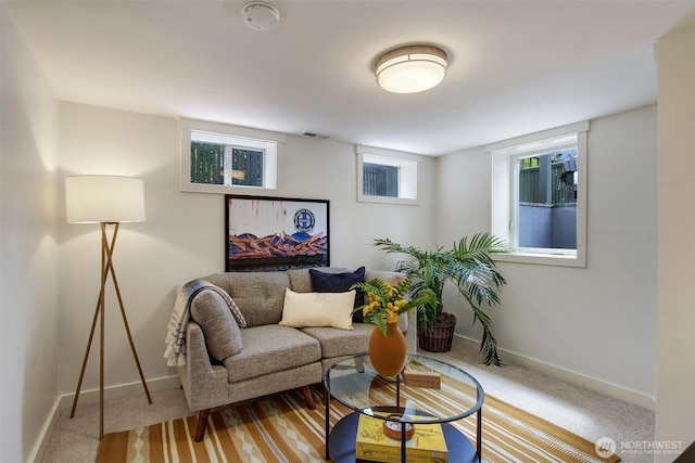 2433 E Valley St, Seattle, WA 98112 - living area featuring baseboards