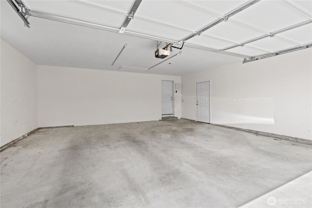 3516 Meadowbrook Ln SE, Lacey, WA 98503 - garage featuring a garage door opener
