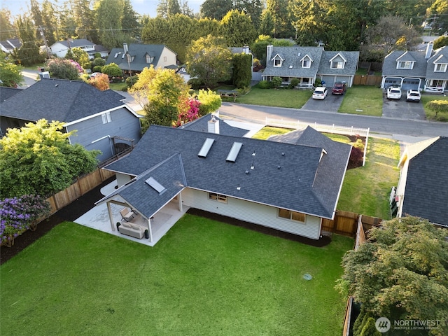 7118 177th St SW, Edmonds, WA 98026 - aerial perspective of suburban area