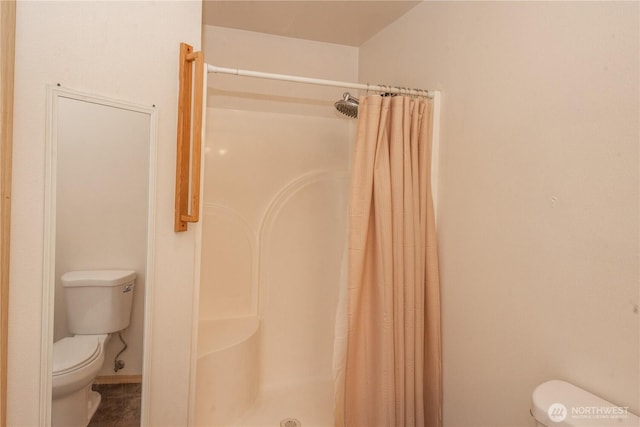 19011 89th Ave E, Puyallup, WA 98375 - bathroom featuring toilet and a shower with curtain