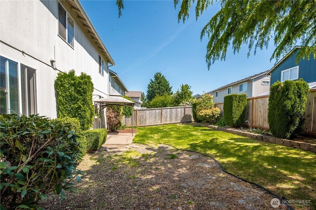 19011 89th Ave E, Puyallup, WA 98375 - view of yard with a gazebo and a residential view