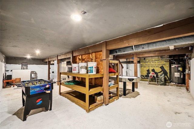 1051 Yellowstone, Snoqualmie Pass, WA 98068 - unfinished below grade area with water heater