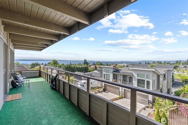 655 Main St Unit 304, Edmonds, WA 98020 - balcony featuring a water view