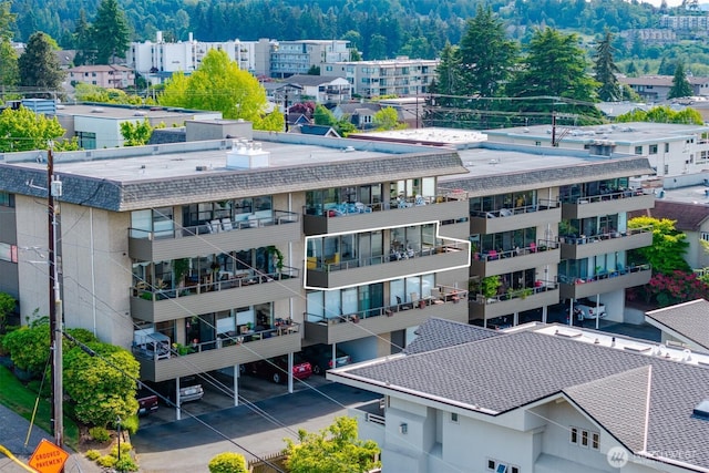 655 Main St Unit 304, Edmonds, WA 98020 - drone / aerial view of apartment complex / building