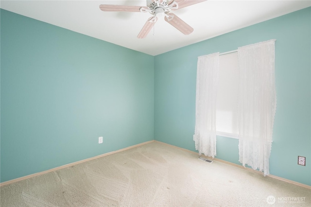 5419 N Court St, Ruston, WA 98407 - carpeted empty room featuring ceiling fan and baseboards
