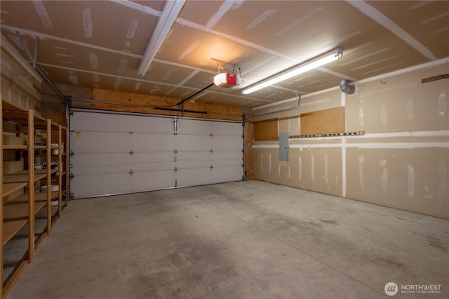 5419 N Court St, Ruston, WA 98407 - garage featuring a garage door opener