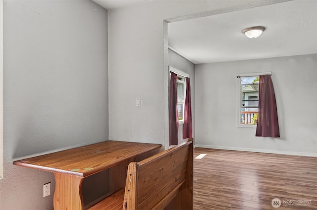 1412 N 4th Ave, Kelso, WA 98626 - empty room featuring wood finished floors and baseboards