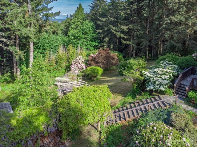 160 Bywater Way, Port Ludlow, WA 98365 - view of yard featuring a view of trees